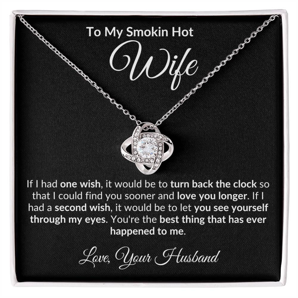 Love Knot Necklace The Perfect Gift! She'll Cry When She See's This!