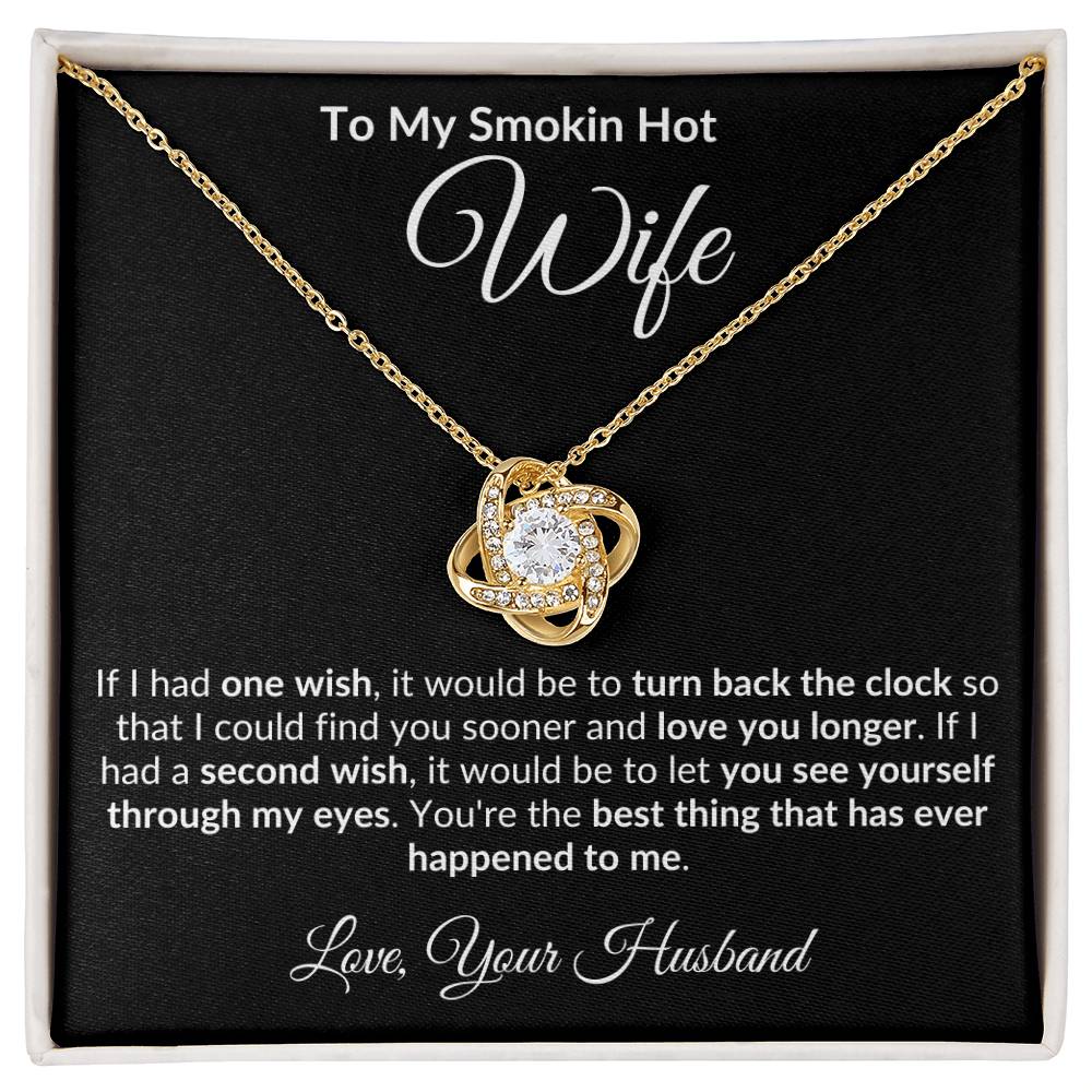 Love Knot Necklace The Perfect Gift! She'll Cry When She See's This!