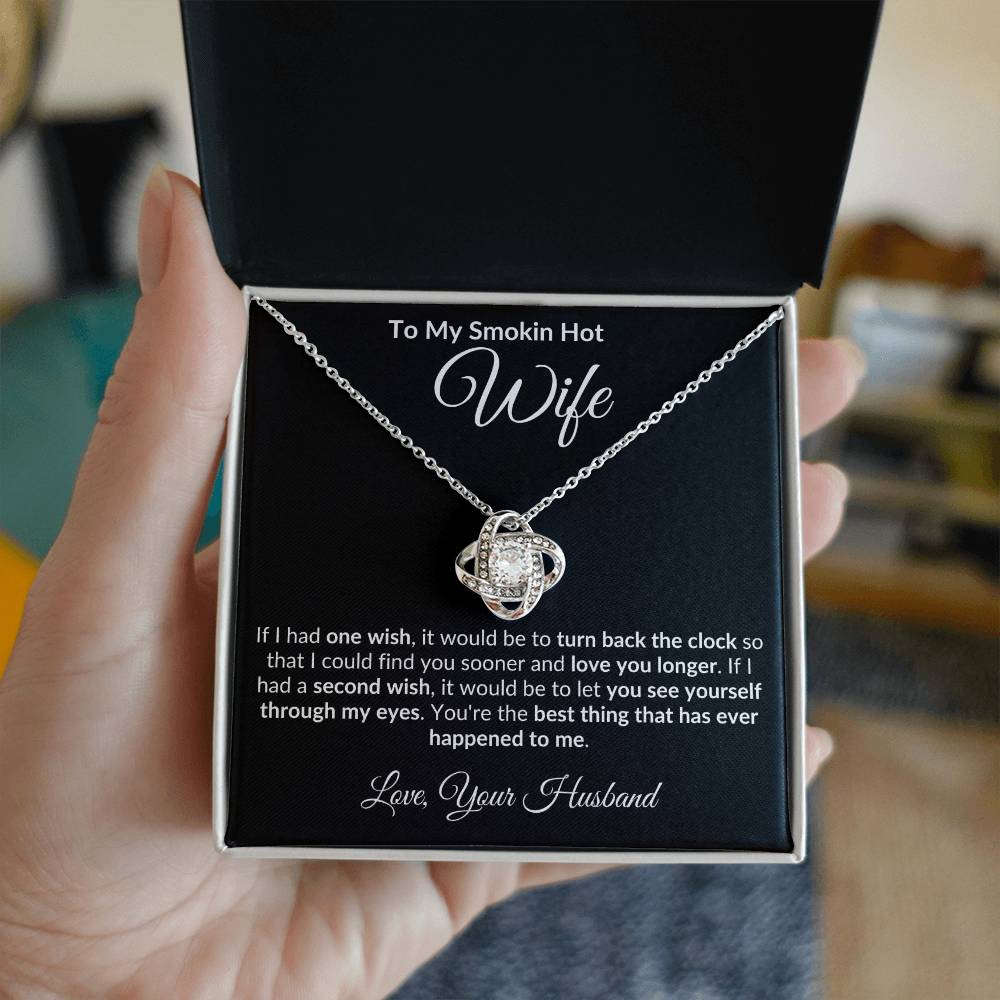 Love Knot Necklace The Perfect Gift! She'll Cry When She See's This!