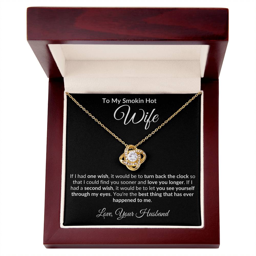 Love Knot Necklace The Perfect Gift! She'll Cry When She See's This!