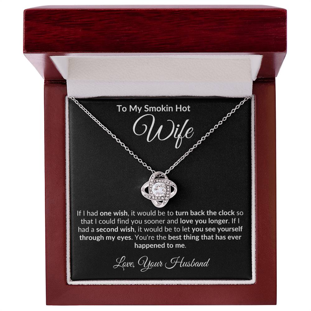 Love Knot Necklace The Perfect Gift! She'll Cry When She See's This!