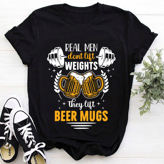 Real Men Drink Beer Tshirt